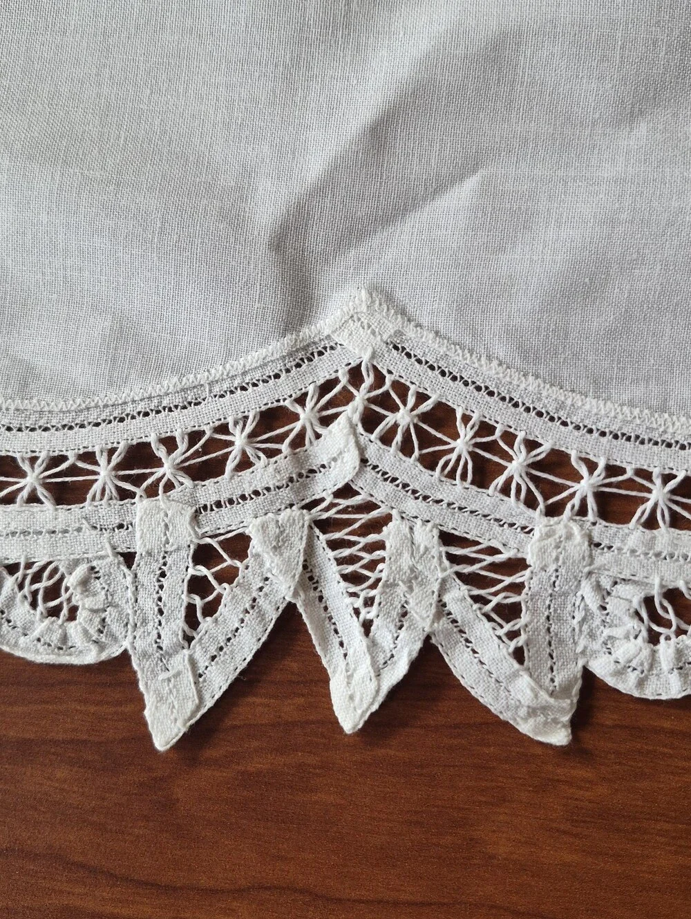 3 - Vintage Battenburg Doily Placemat Cottagecore Victorian Farmhouse Old World